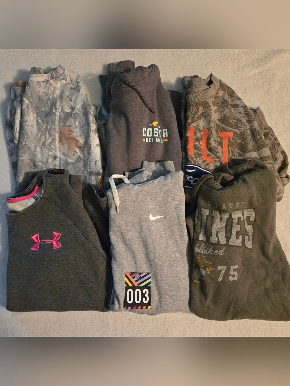 Lot/Bundle of 6 Womens Sweatshirts/Hoodies/Tops (S, M)